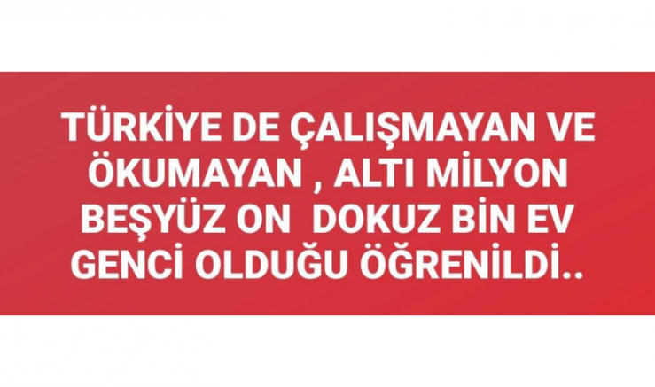 Gülbahar Tahmilci: 6 Milyondan Fazla Gencin Eğitim Ve İstihdam Dışında Kalması Alarm Veriyor - GÜNDEM - İnternetin Ajansı