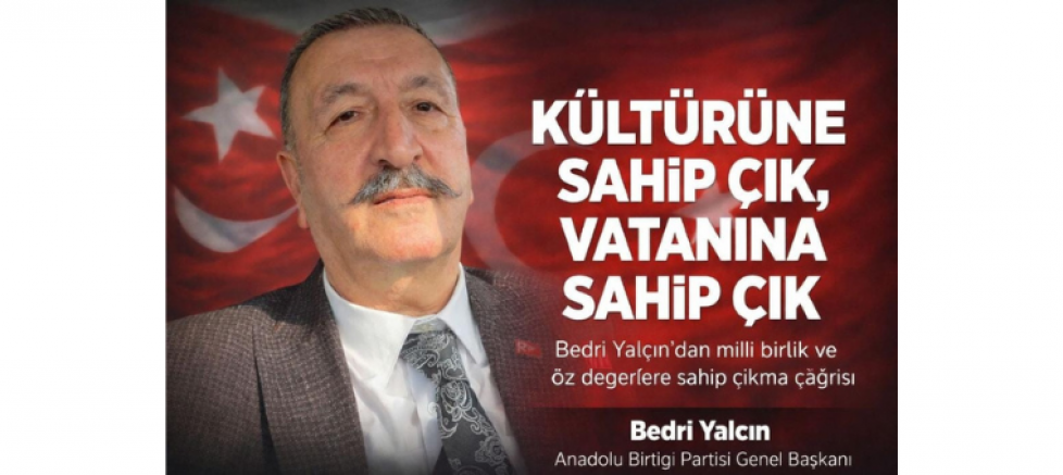 Bedri Yalçın: Dinine ve Diline Sahip Çıkmayan Milletler Ayakta Kalamaz - GÜNDEM - İnternetin Ajansı