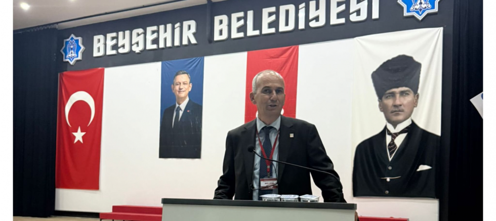 CHP Beyşehir İlçe Başkanı Sefa Akar: 