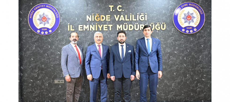 Taner Gümüş’ten Niğde İl Emniyet Müdürü Erdinç Yüceer’e Ziyaret - GÜNDEM - İnternetin Ajansı